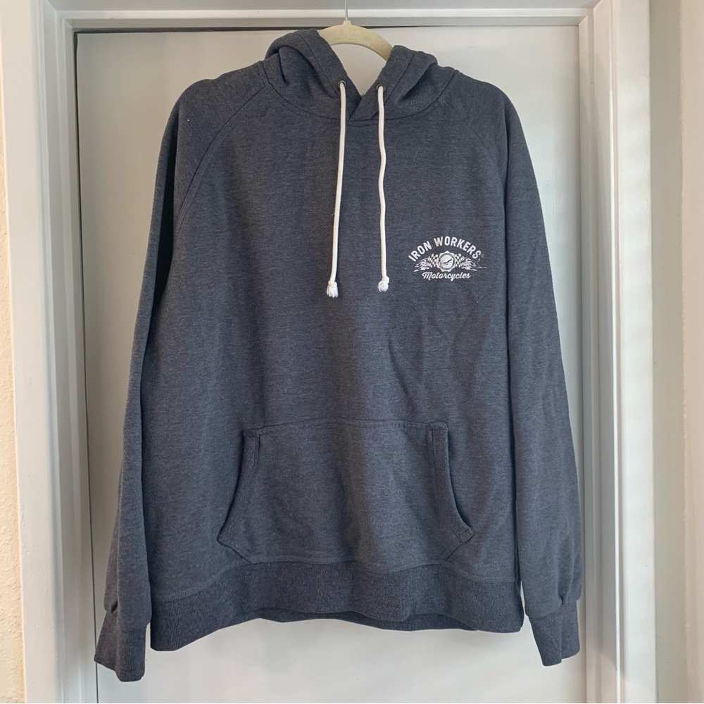 Iron Workers Gray Sweatshirt Size XL